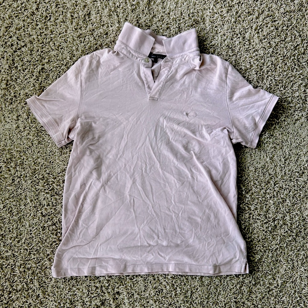 Kenneth Cole New York Men’s Large Light Pink Polo